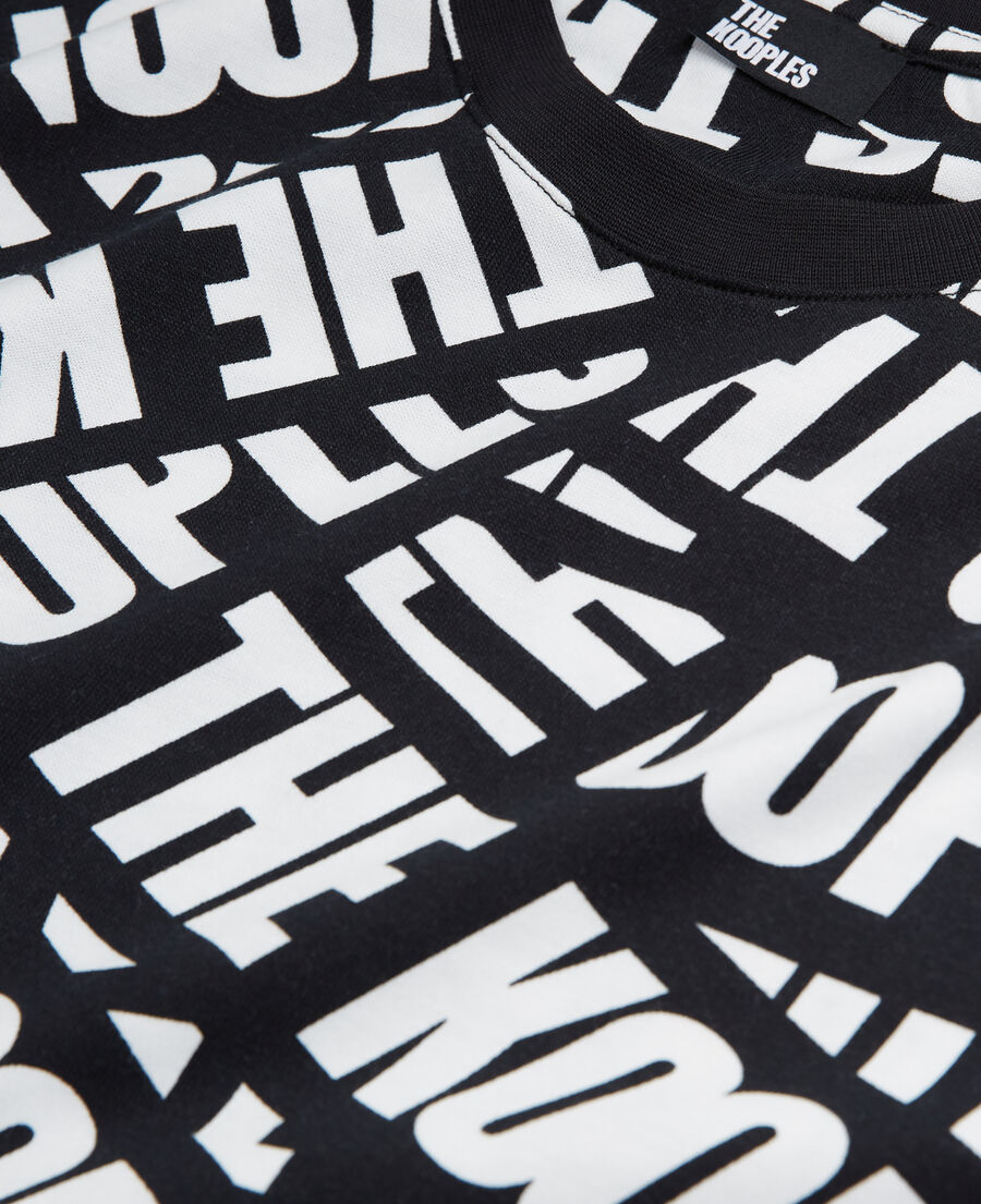t-shirt with tape logo