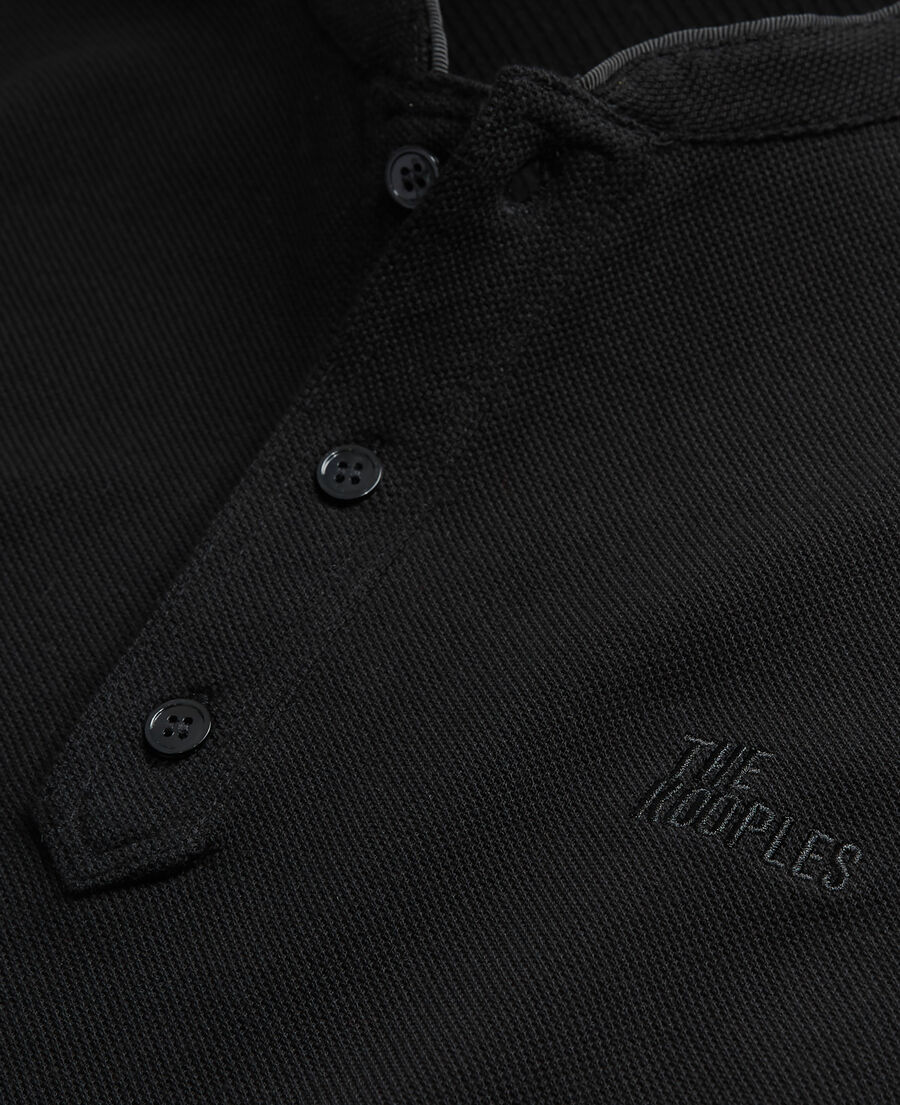 the kooples black logo polo