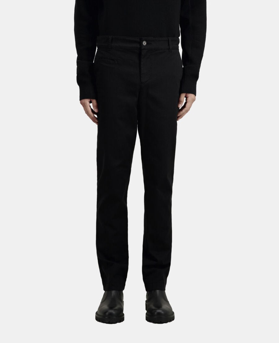 The Kooples HERREN BLACK schwarze chinohose