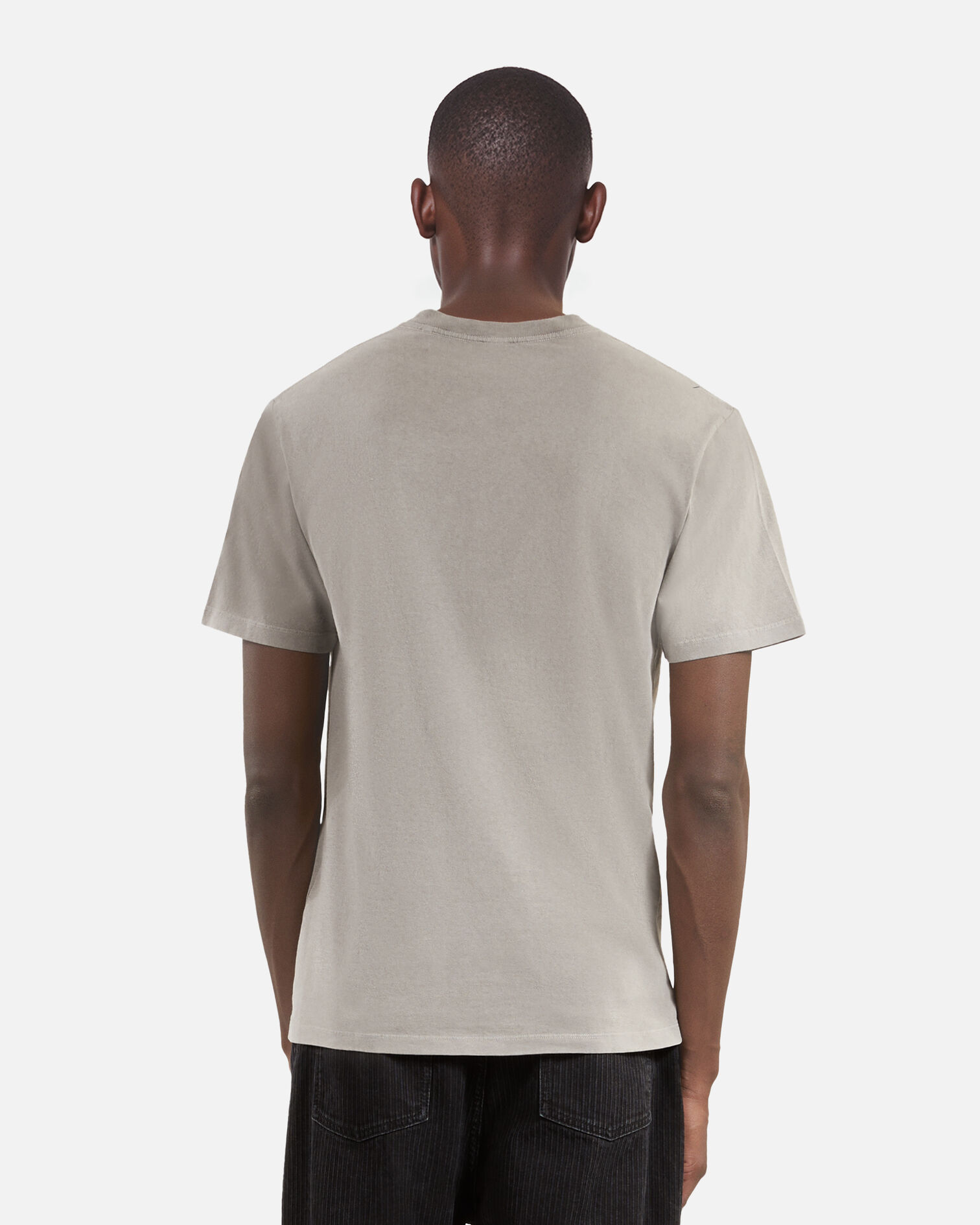 T-shirt à sérigraphie gris, GREY MELANGE, hi-res image number null