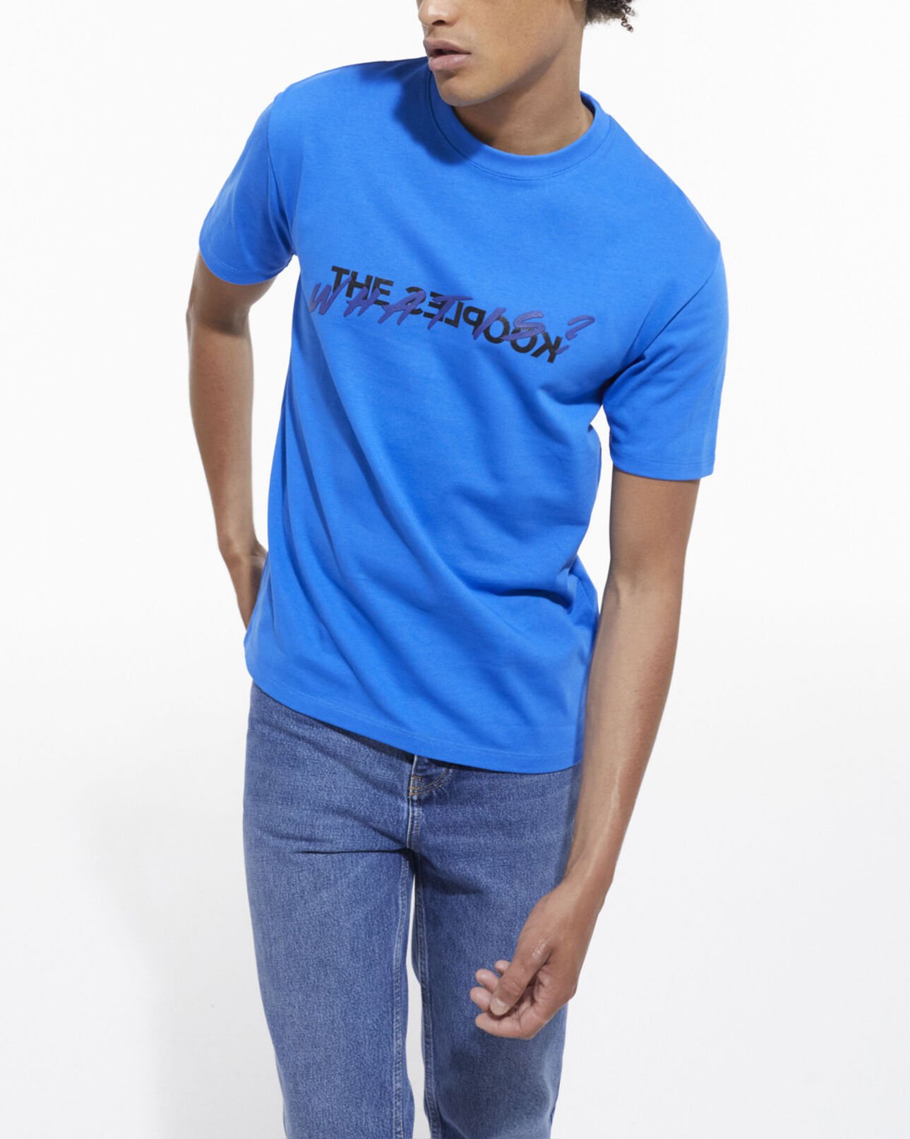 The Kooples HOMME INK BLUE t-shirt what is bleu