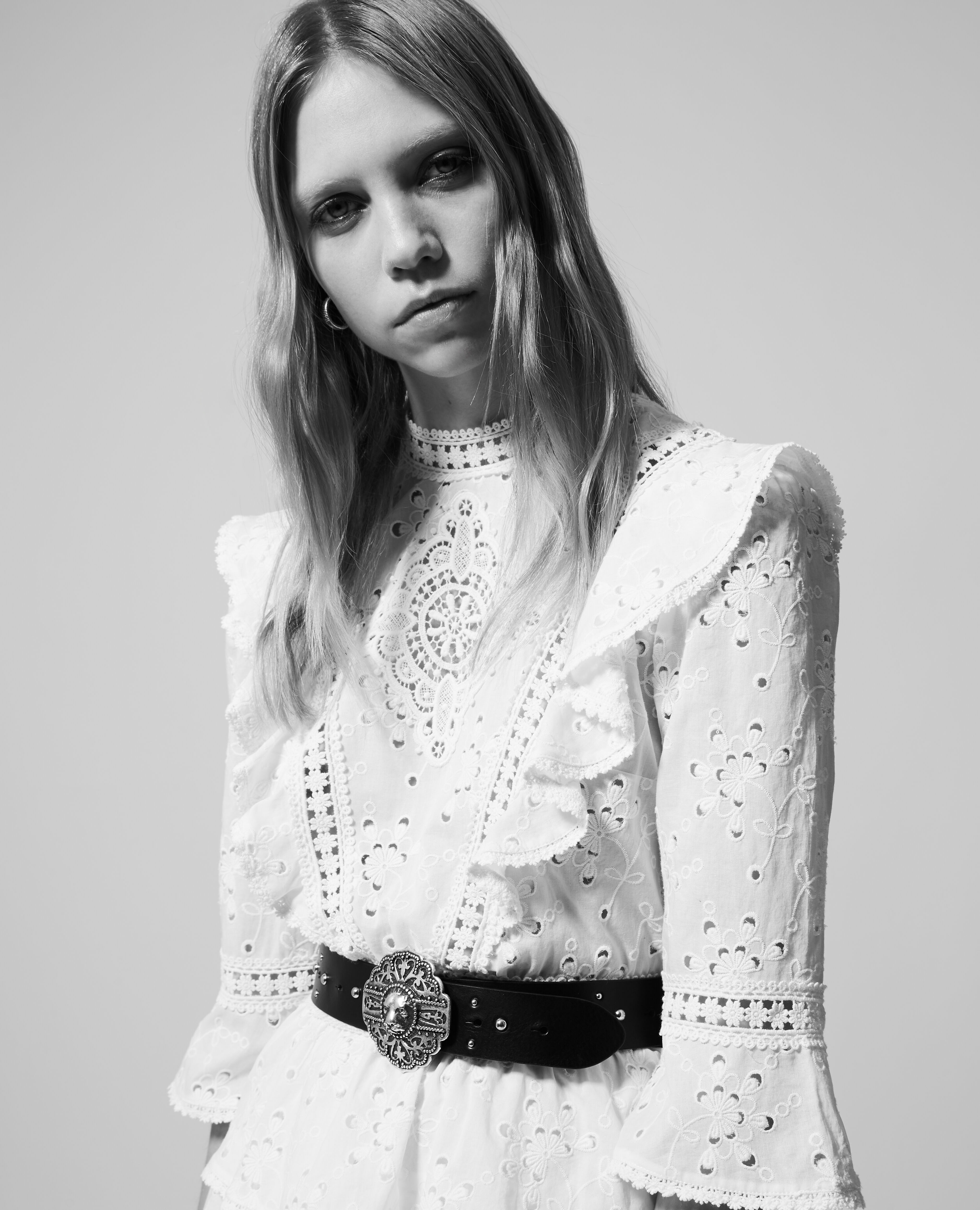 The kooples white outlet lace dress