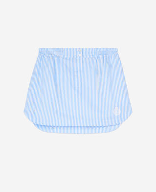 The Kooples DAMEN BLUE WHITE kurzer rock mit streifen