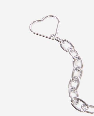 The Kooples FEMME SILVER chaîne de sac amelia argentée