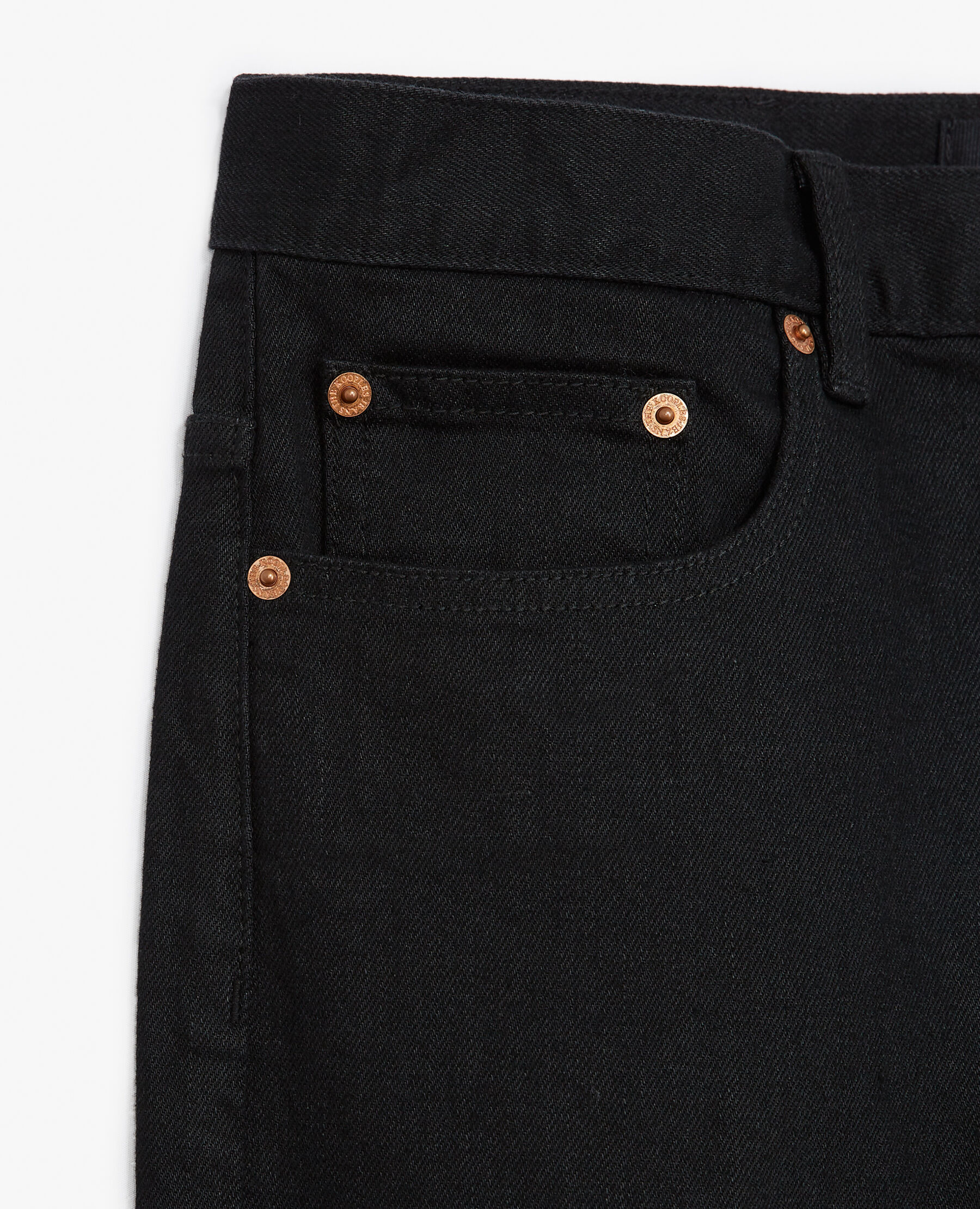Black rivet jeans clearance