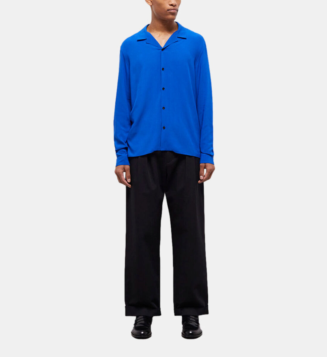 Blue shirt on sale
