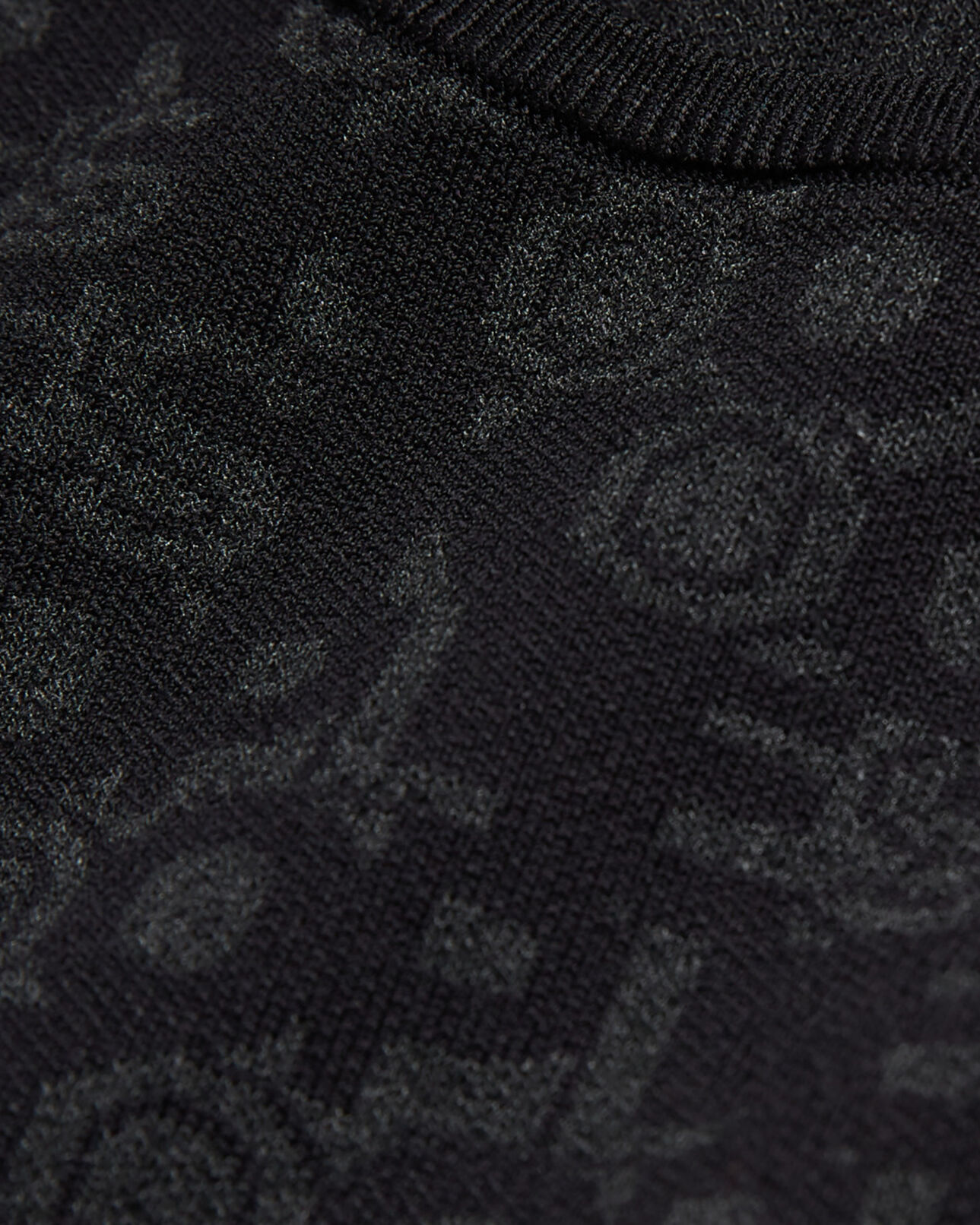 The Kooples FEMME BLACK DARK GREY robe courte logo the kooples