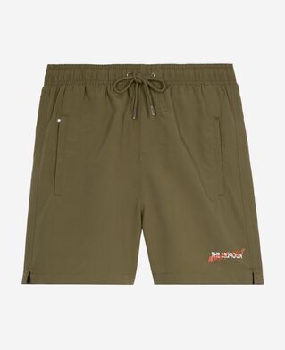 The Kooples MEN KAKI khaki what is swimsuit