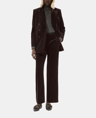 The Kooples MIXED BROWN brown shearling  chapka