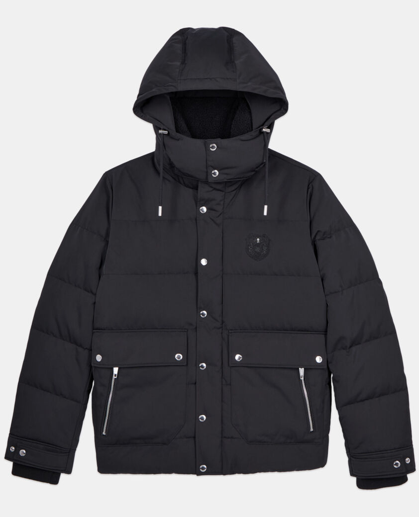 The Kooples HOMME BLACK doudoune blason noire