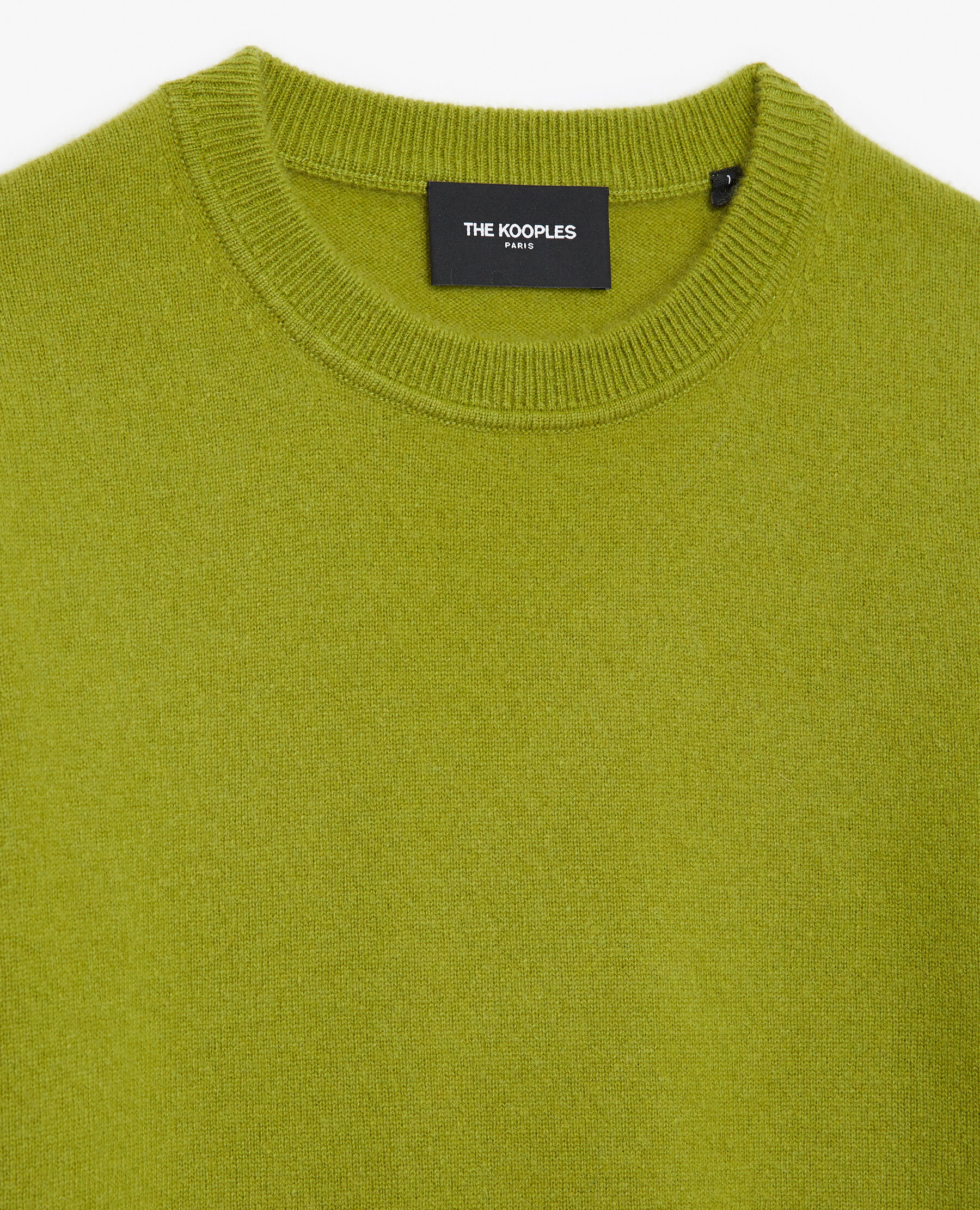 Lime green discount cashmere sweater
