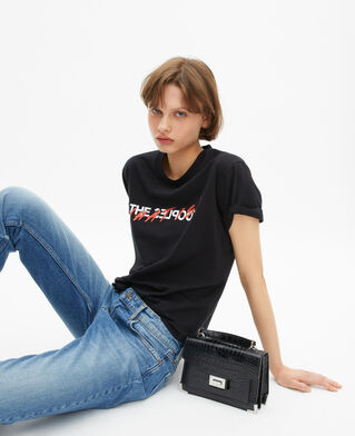 The Kooples WOMEN BLACK what is noir t-shirt