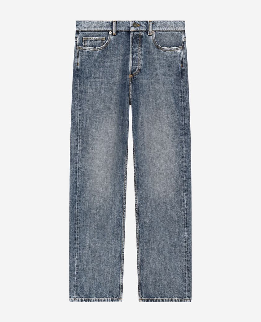 The Kooples MEN BLUE blue-grey straight jeans
