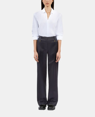 The Kooples WOMEN NAVY navy blue suit trousers