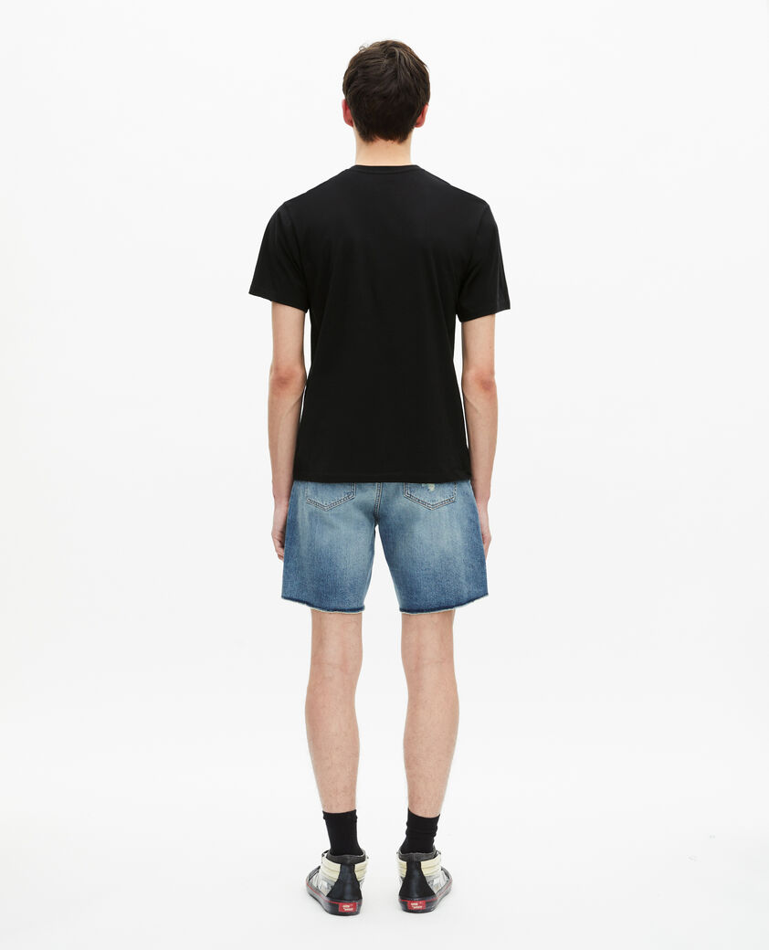 The Kooples MEN BLACK black logo t-shirt