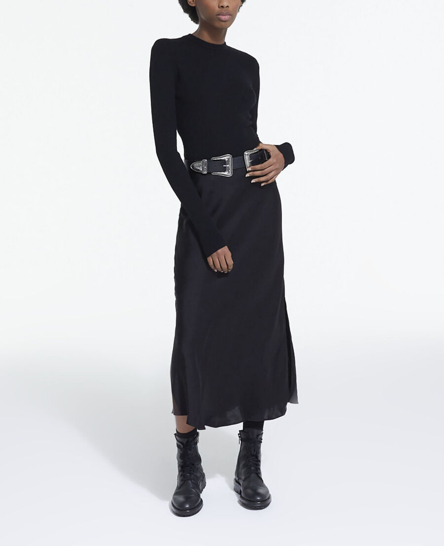 Black wool sweater The Kooples