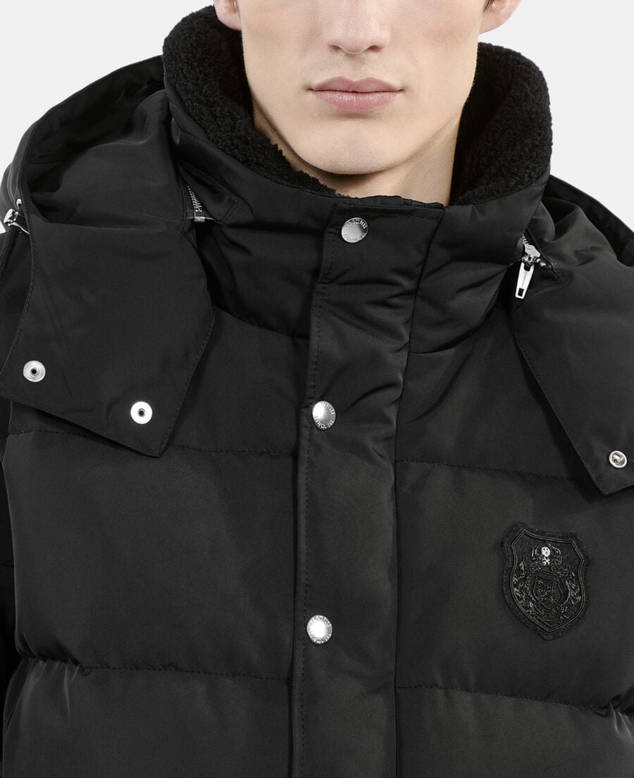 The Kooples HOMME BLACK doudoune blason noire