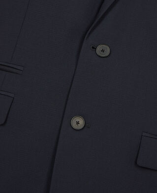 The Kooples HERREN DARK NAVY marineblaue anzugweste aus wolle