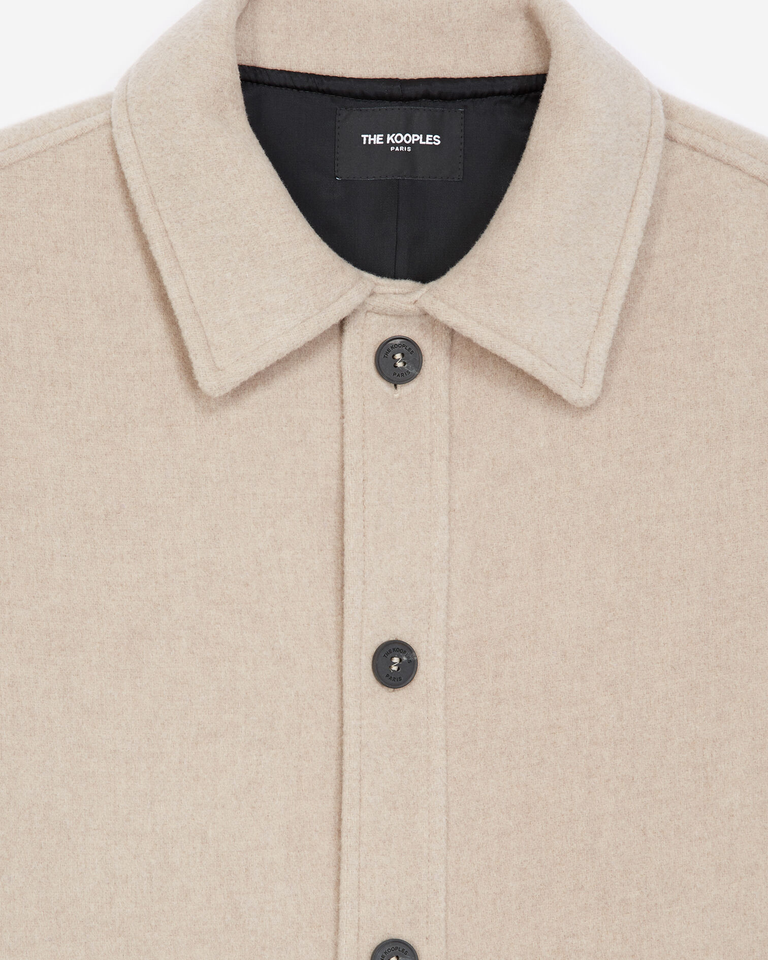 Beige overshirt, BEIGE, hi-res image number null