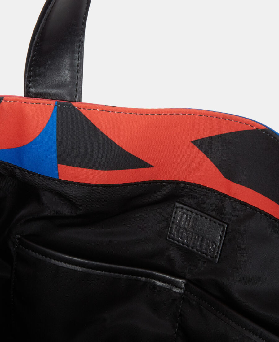 The Kooples MIXED MULTICOLOR multicolored logo tote bag