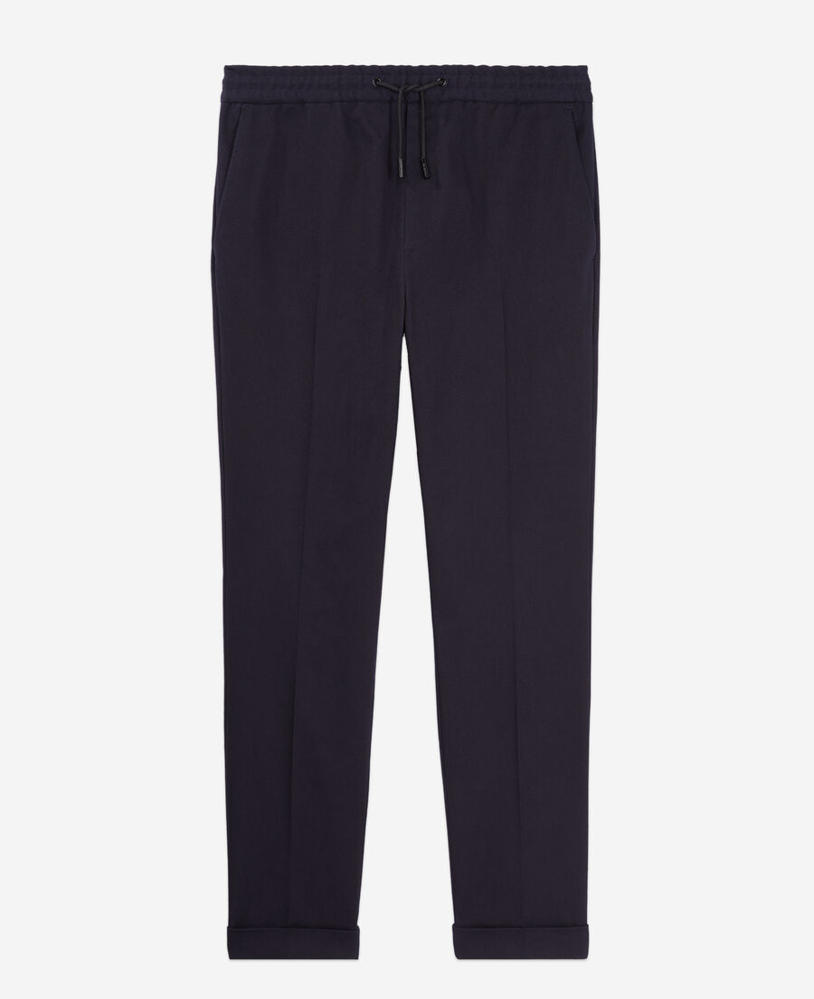 The Kooples H DARK NAVY cotton blue trousers