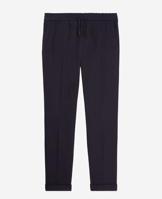 The Kooples H DARK NAVY cotton blue trousers