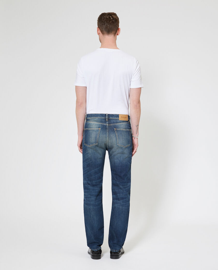 The Kooples HOMME MEDIUM BLUE jean droit d&eacute;lav&eacute; bleu