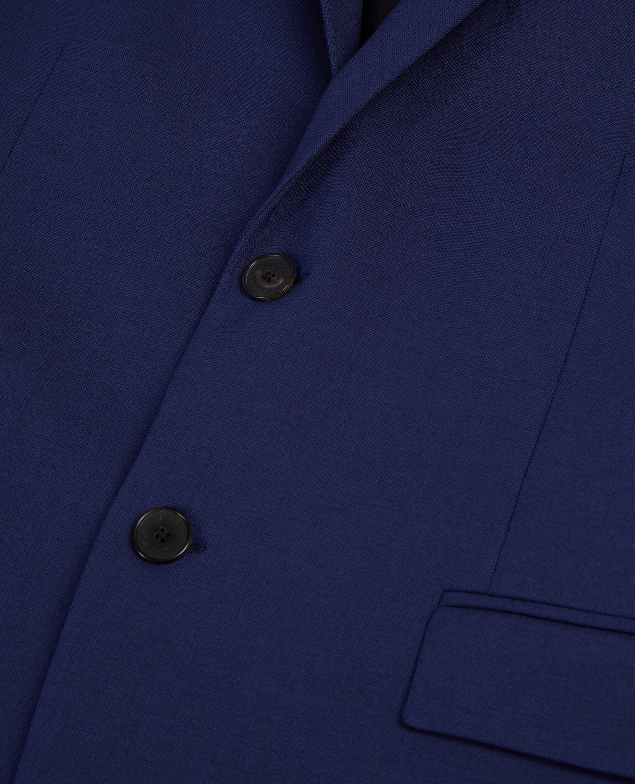 Bright blue wool suit jacket, DARK BLUE, hi-res image number null