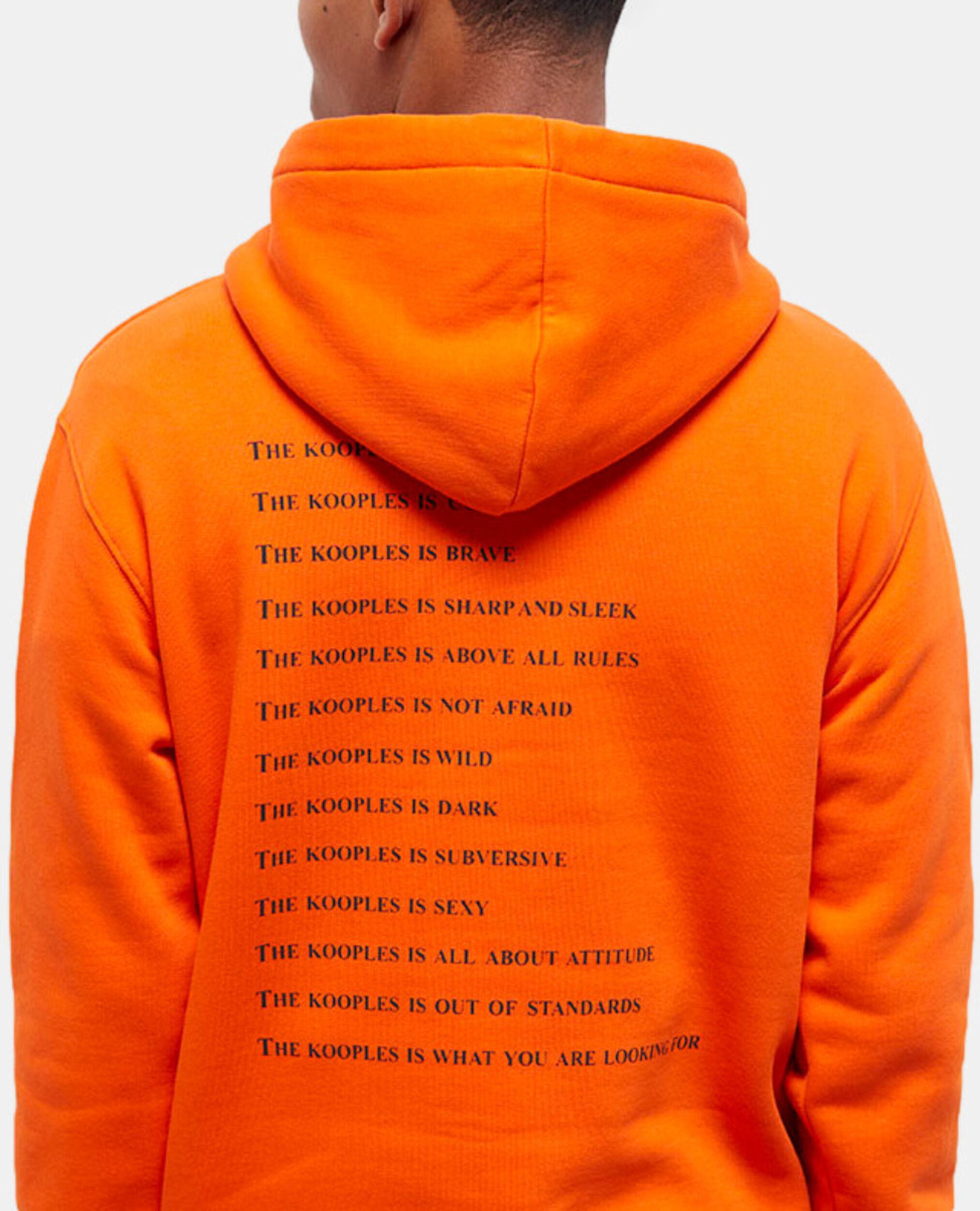 Orange What is hooded sweatshirt, PUMPKIN, hi-res image number null