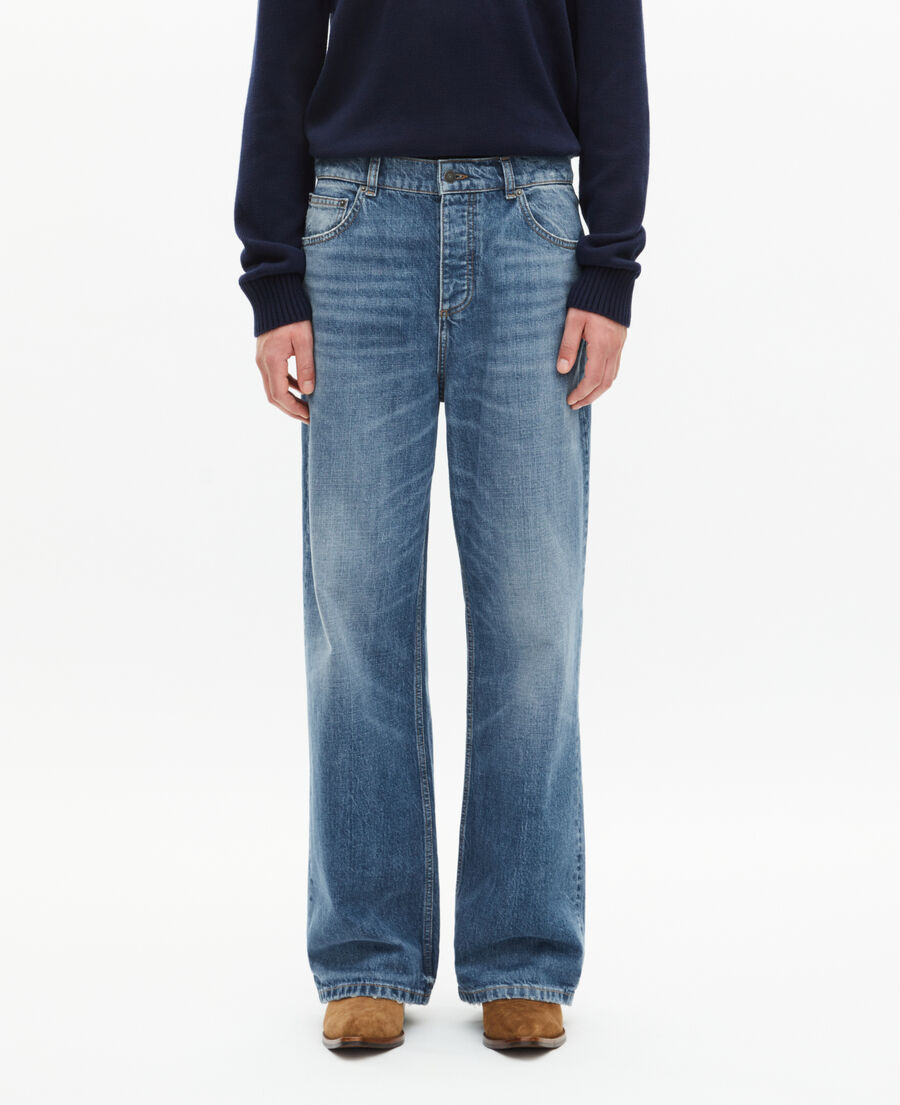 The Kooples H BLUE blue baggy jeans