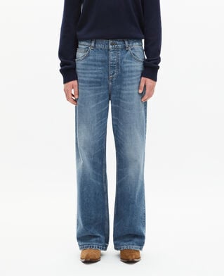 The Kooples H BLUE blue baggy jeans