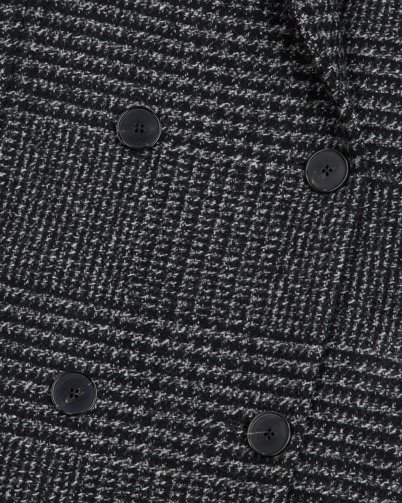 The Kooples WOMEN DARK GREY gray wool coat