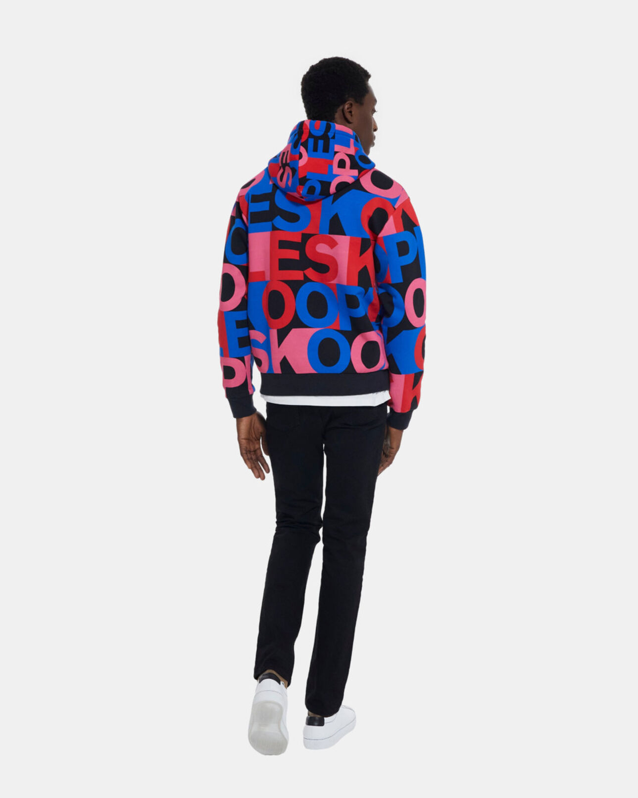 The Kooples HOMME MULTICOLOR sweatshirt logo multicolore