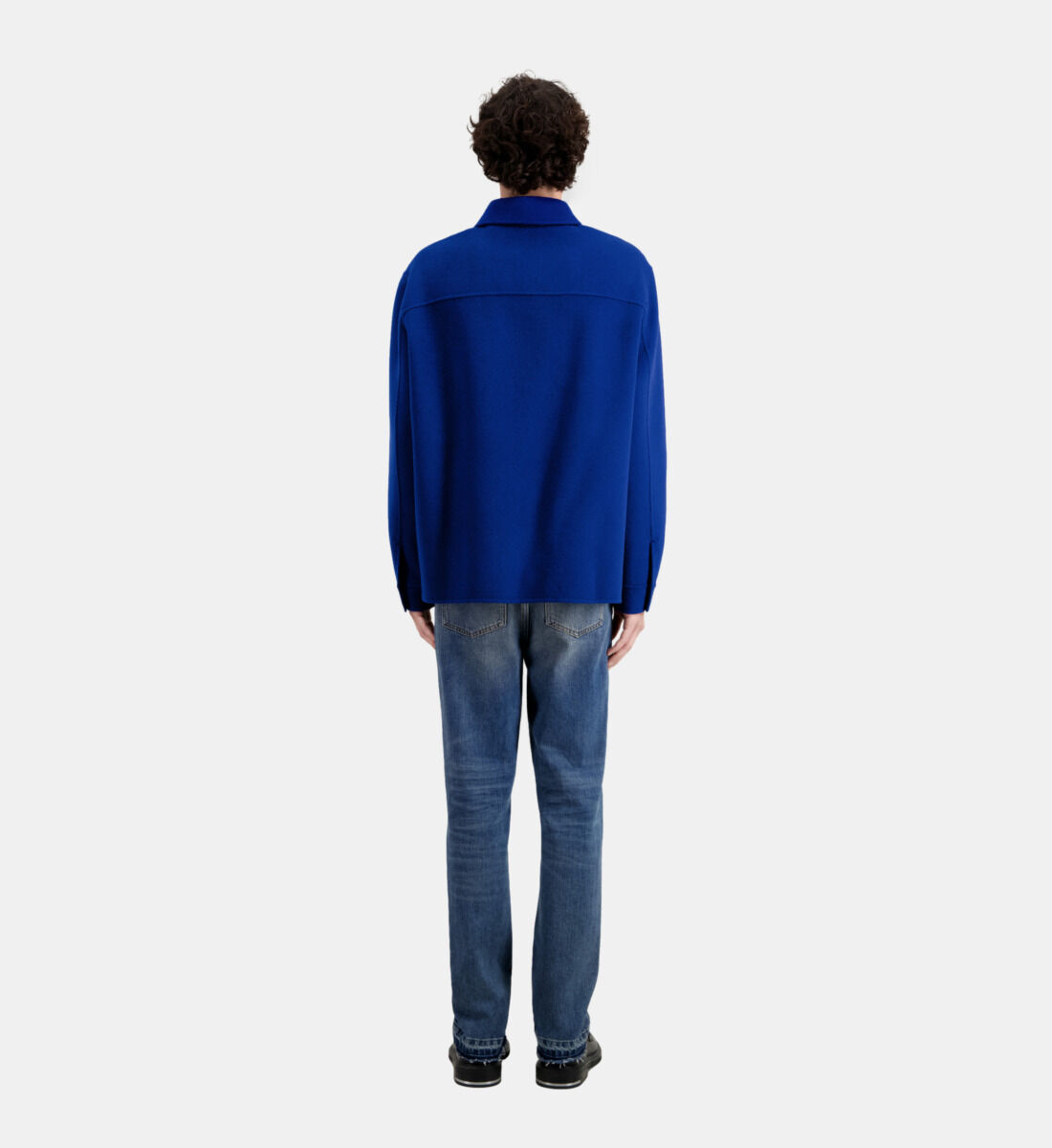 Navy sale overshirt jacket