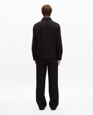 The Kooples MEN GRIS ANTHRACITE grey wool jacket