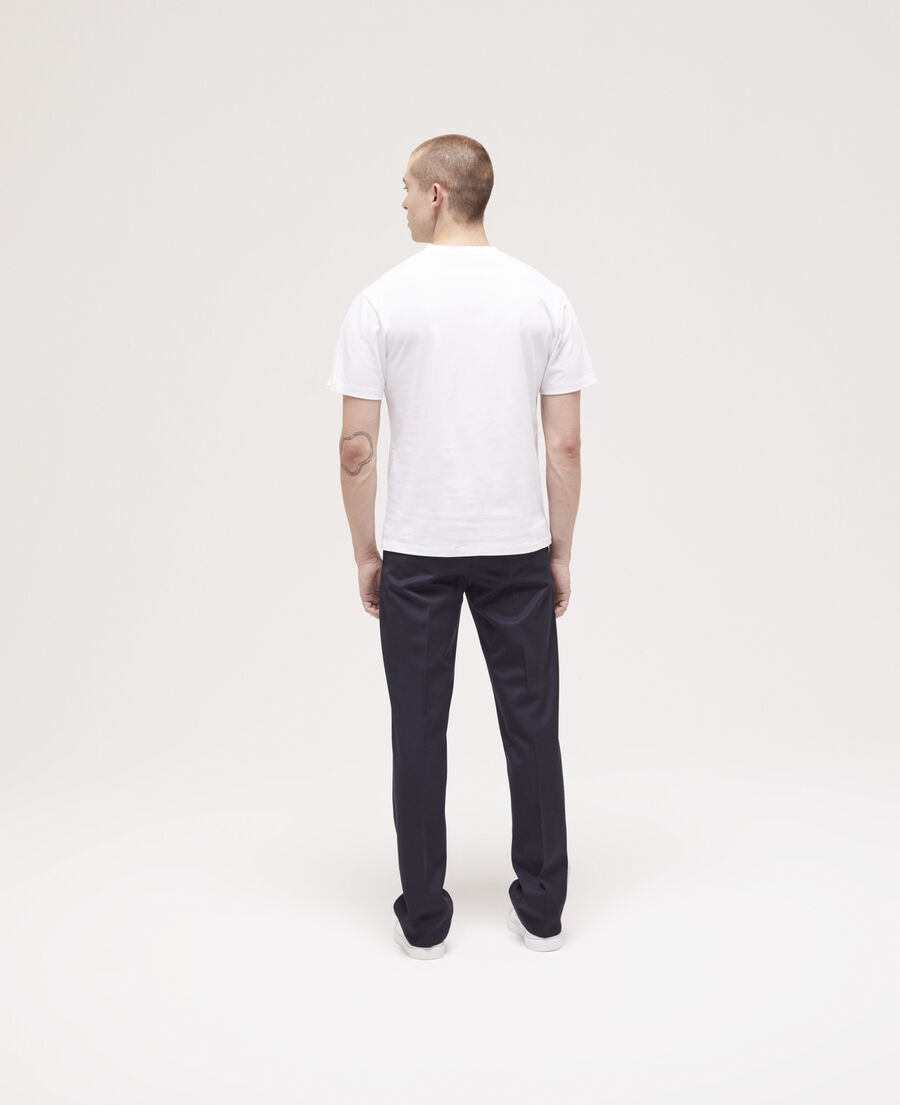 weißes t-shirt mit the kooples logo