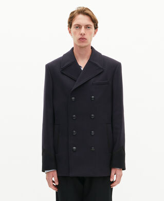 The Kooples MEN NAVY navy pea jacket