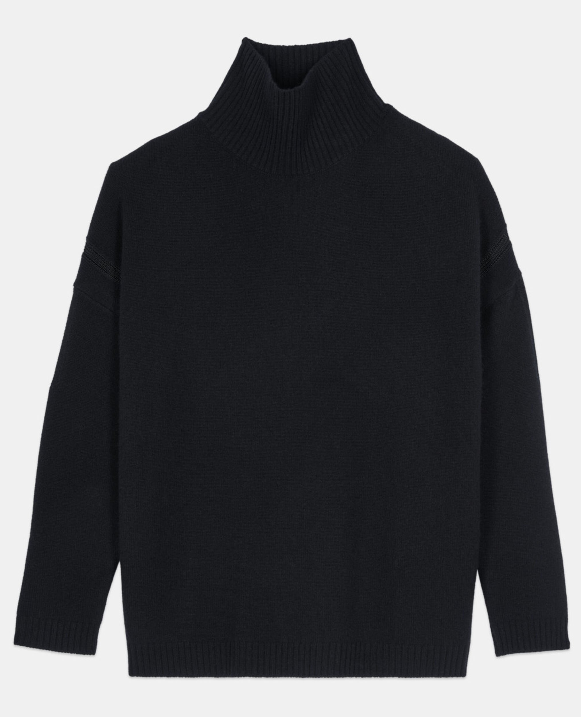Pull en cachemire noir, BLACK, hi-res image number null