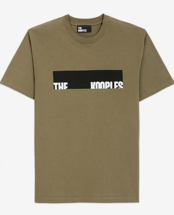T-shirt kaki
