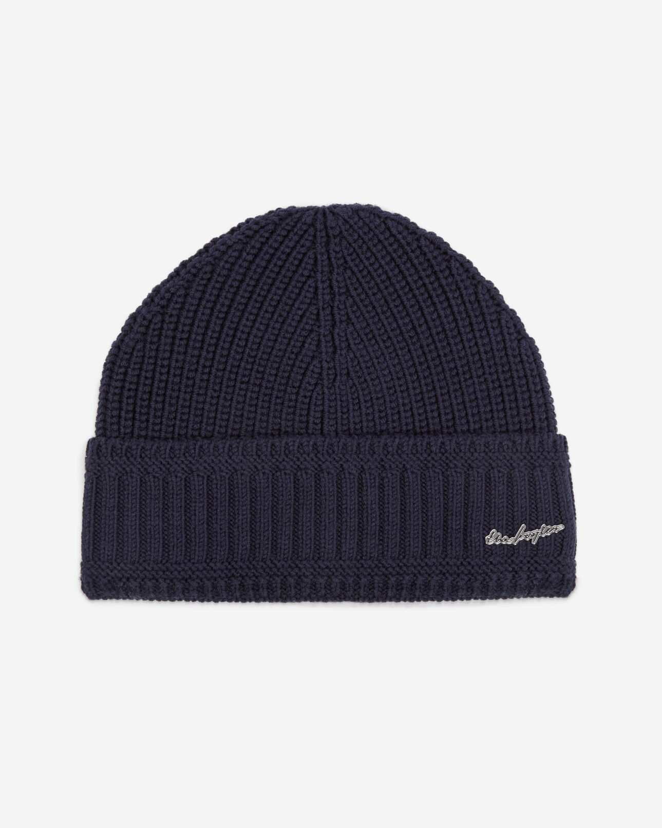 The Kooples MIXTE DARK BLUE bonnet en laine bleu