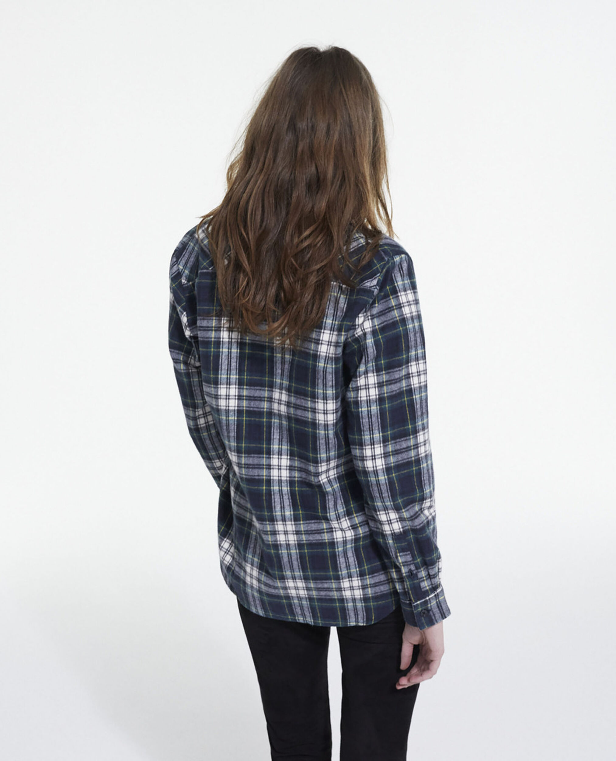 Overshirt with check motif, BOTTLE GREEN, hi-res image number null