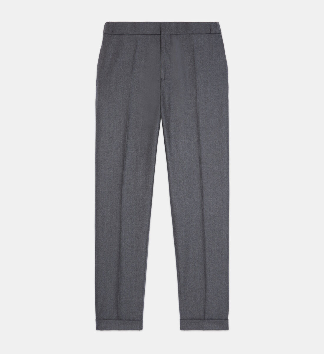 Gray wool suit pants | The Kooples US