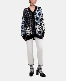 , BLUE MELANGE / BLACK, hi-res image number null