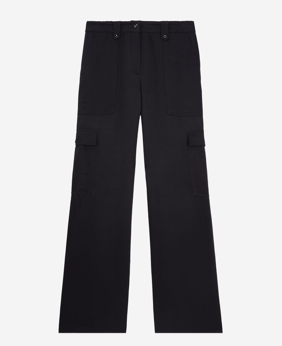 The Kooples F BLACK black cargo pants