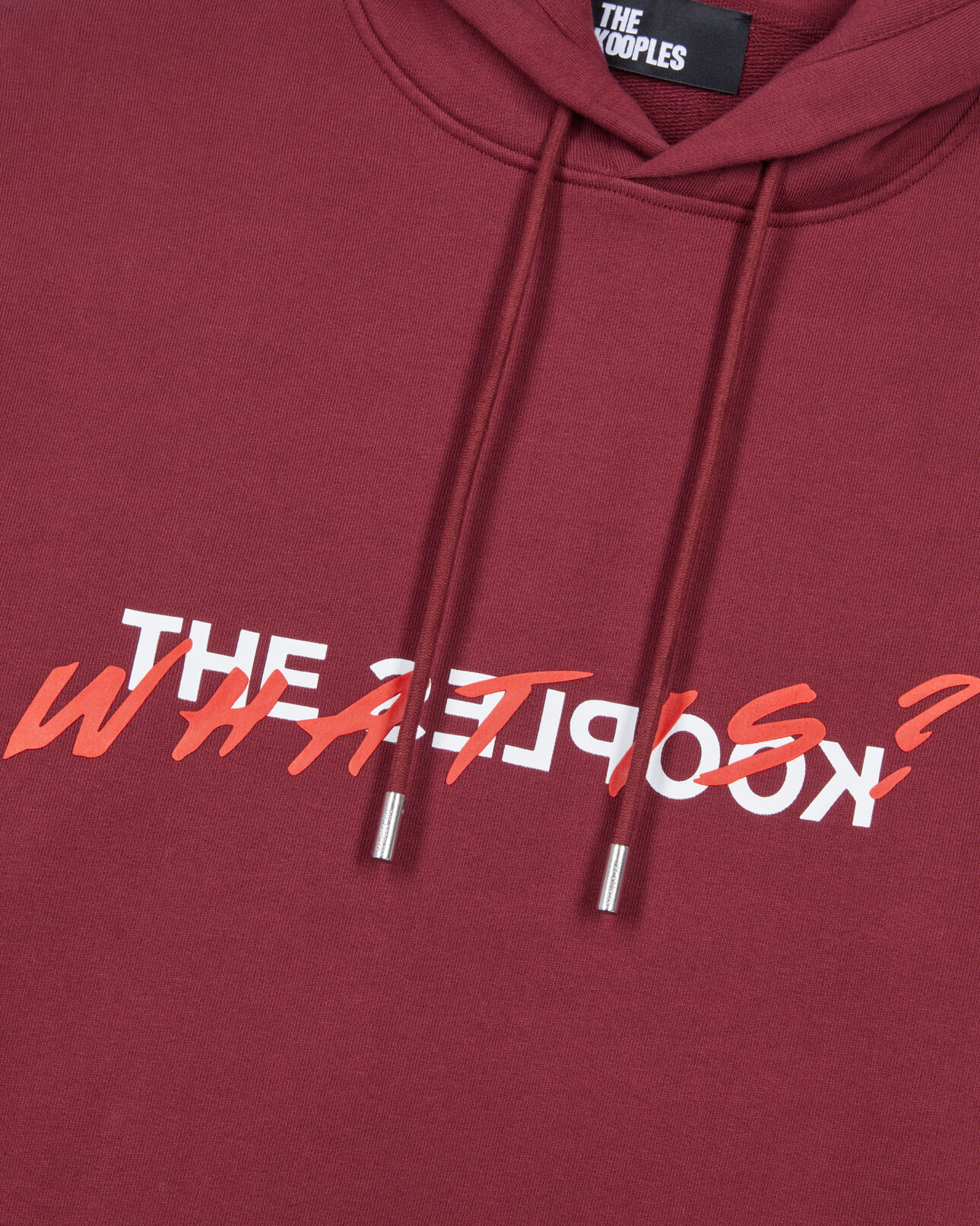 The Kooples MEN BURGUNDY burgundy what is hoodie