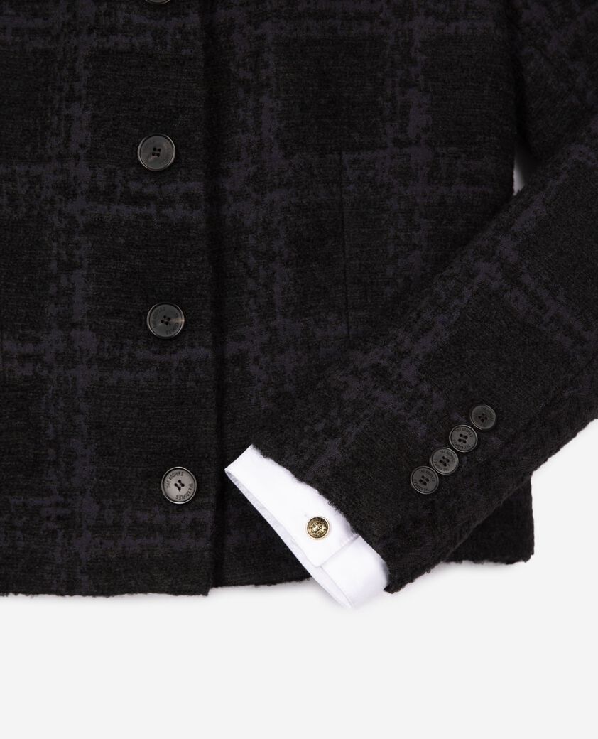 The Kooples WOMEN NAVY short navy suit jacket