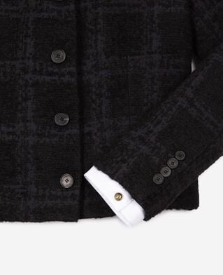 The Kooples WOMEN NAVY short navy suit jacket