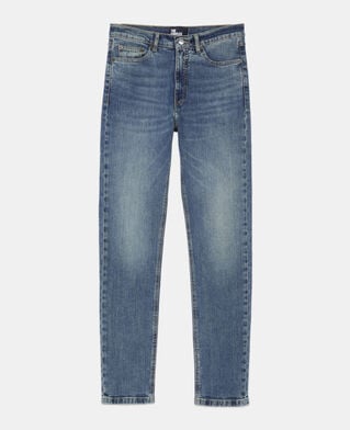 The Kooples MUJER USED RAPIECE vaqueros pitillo azules desteñidos