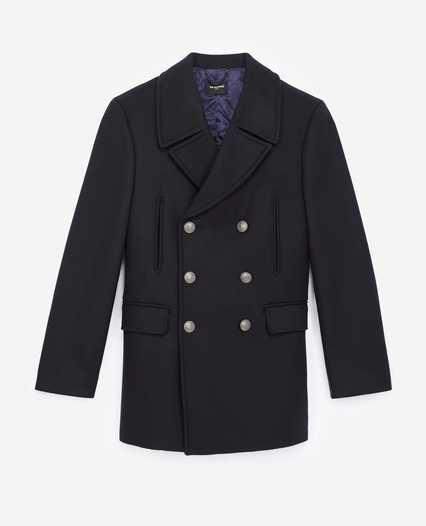 Kooples double breasted coat sales