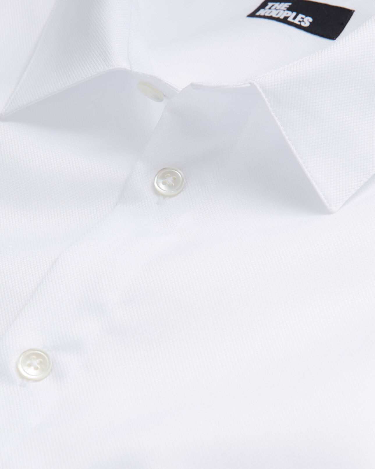 The Kooples HOMME WHITE chemise col classique blanche